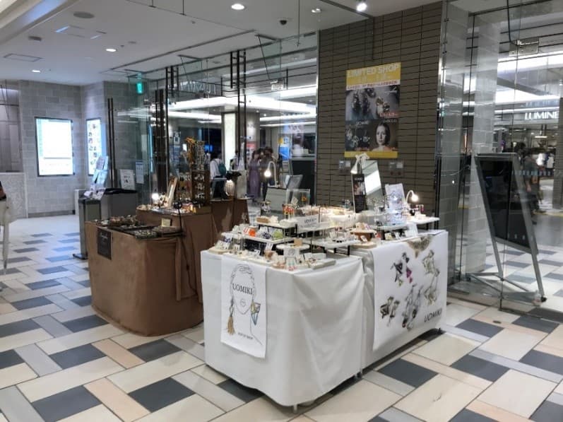【ルミネ立川】ファッション関係のポップアップストアに適したエントランス付近に位置するイベントスペース(ビームス前)1